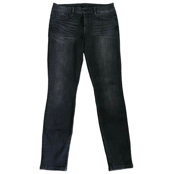 Level 99 Denim - Level 99 Size 31 Liza Slim Leg Jeans Flashpoint Wash Black